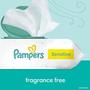 Imagem de Pampers Baby Wipes Sensitive Perfume Free 7X Refill Packs (Banheira Não Incluída) 448 Contagem