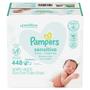 Imagem de Pampers Baby Wipes Sensitive Perfume Free 7X Refill Packs (Banheira Não Incluída) 448 Contagem