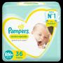 Imagem de Pampers Fraldas Recém-Nascido Premium Care RN 36 Unidades