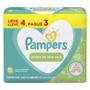 Imagem de Pampers kit lenço umedecido aroma de aloe vera com 192 unidades