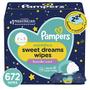 Imagem de Pampers Swaddlers Sweet Dreams Sensitive Baby Wipes 12-Pack, 672 Total Wipes