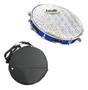 Imagem de Pandeiro 10'' Azul Injetado Em Abs Torelli Tp308 Com Capa