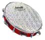 Imagem de Pandeiro 10'' Vermelho Injetado Abs Torelli Tp308 Com Capa