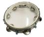 Imagem de Pandeiro com Pele Transparente Torelli 10" Branco Tp348bc