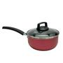 Imagem de Panela Antiaderente Com Sistema Revestido Super Teflon Com Tampa De Vidro Com Saida De Vapor 1,8L