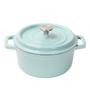 Imagem de Panela Caçarola 24cm em Ferro Fundido Esmaltado Tiffany 3,6L