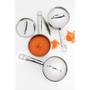 Imagem de Panela Cocotte Tramontina Professional em Aço Inox com Fundo Triplo e Tampa Plana 14 cm 1,1 L