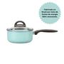 Imagem de Panela com Tampa 16 cm Antiaderente 1,3L Verde Ceramic Life Suprema Brinox - 7245/360