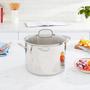 Imagem de Panela cuisinart chef's classic em aço inox 10 litros com tampa 76610-26g