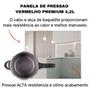 Imagem de Panela De Pressão Antiaderente Brinox 4,2L Pressure E Potes