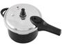 Imagem de Panela de Pressão Brinox 4,2L Preta Fechamento Externo Ceramic Life Pressure