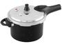 Imagem de Panela de Pressão Brinox 4,2L Preta Fechamento Externo Ceramic Life Pressure