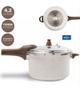 Imagem de Panela De Pressão Cerâmico Fundo Indução 4,2l Vanilla Brinox