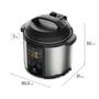 Panela de Pressão Elétrica 6L Electrolux PCC20 4340AJBR483 Rita Lobo Imagem de Panela de Pressão Elétrica 6L Electrolux PCC20 4340AJBR483 Rita Lobo