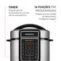 Imagem de Panela de pressão elétrica digital 3 litros Master Cook 3L- PE-40 - Mondial