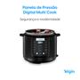 Imagem de Panela De Pressão Elétrica Digital 5L Multi Cook Elgin 127v