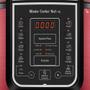 Imagem de Panela de Pressão Elétrica Mondial Digital Master Cooker 700W PE-41 Vermelha/Preta - 220v