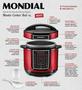 Imagem de Panela De Pressão Elétrica Mondial Master Cooker Red 5L 110V