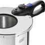 Imagem de Panela De Pressão Em Aço Inox Premium Com Visor 6 Litros Mta Cor Aço Inox