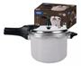 Imagem de Panela de  Pressão Gris com Indução 4,2L Brinox