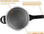 Imagem de Panela de  Pressão Gris com Indução 4,2L Brinox