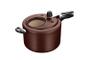 Imagem de Panela de pressão superior mta com visor chocolate 8,0l
