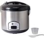 Imagem de Panela eletrica de arroz fun kitchen 6 xicaras 500w 220v - preto/inox