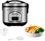 Imagem de Panela Eletrica de Arroz Mondial Pratic 6I PE-43-6X Preto/Inox - 220V/60HZ