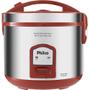 Imagem de Panela Elétrica de Arroz Philco PH10V Visor Glass 220v Inox/Vermelho