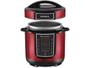 Imagem de Panela Elétrica De Pressão Mondial Digital Master Cooker 3 Litros  700W  Vermelha/Inox  220V