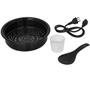 Imagem de Panela Elétrica Multifuncional Electrolux Chef faz Arroz Legumes e muito mais ECC20 Digital 1,8 L - Preta/Inox