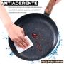 Panela Frigideira De Indução E Fogão A Gás Antiaderente De Cerâmica Reforçada Linha Premium - HYLLIS/HOME GOODS Imagem de Panela Frigideira De Indução E Fogão A Gás Antiaderente De Cerâmica Reforçada Linha Premium