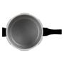 Imagem de Panela Pressão Antiaderente Ceramica Brinox 5,4 Litros Cooktop Fogão Indução Fechamento Externo Gris