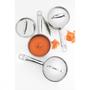 Imagem de Panela Tramontina Professional em Aço Inox Fundo Triplo com Tampa Plana Detalhe Satinado 16 cm 1,4 L