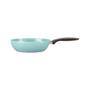 Imagem de Panela Wok 24 cm Antiaderente Mineral Verde Ceramic Life Suprema Brinox