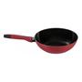 Imagem de Panela Wok 28cm Alumínio Forjado 28cm Vermelho Oxford