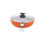 Imagem de Panela Wok Antiaderente MasterChef 28 cm Laranja - Brinox