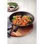 Imagem de Panela Wok Antiaderente Tramontina 28cm 3,6 Litros Loreto Starflon Max Vermelho