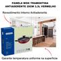 Imagem de Panela Wok Tramontina Antiaderente Grande Funda 28cm 3,3 Litros Loreto Vermelha Com Tampa de Vidro