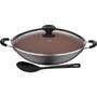 Imagem de Panela Wok Tramontina Antiaderente Vermont 32cm 4,5L Colher