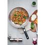 Imagem de Panela Wok Tramontina Inox S/ Tampa Solar Silicone 28Cm