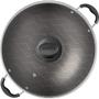 Panela Wok Tramontina Paris Antiaderente Paris 36cm Chumbo Imagem de Panela Wok Tramontina Paris Antiaderente Paris 36cm Chumbo