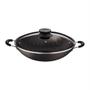 Imagem de Panela Wok Tramontina Paris Antiaderente Starflon Max Tampa de Vidro 32cm 4,4 L Com Colher