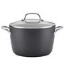 Imagem de Panelas KitchenAid Antiaderentes com Revestimento Hard Anodized - Compatíveis com Indução