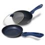 Imagem de Panelas Polishop Ichef Ultra com Tampa - Sauté - Day By Day 24Cm - Azul