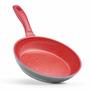 Imagem de Panelas Sauté Grand e Day By Day com Tampa de Vidro Ichef 24Cm Vermelha