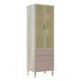 Imagem de Paneleiro 70Cm Vidro Bronze Lis Legno Crema Com Connect