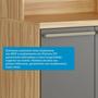 Imagem de Paneleiro com 4 Portas e Espaço para Micro-ondas 100% Mdf Itália Espresso Móveis