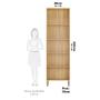 Imagem de Paneleiro Duplo Para Cozinha Com 4 Portas 100% Mdf Napoli Prime Rio Doce Amendoa/Offwhite