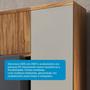 Imagem de Paneleiro Simples com 2 Portas 100% Mdf Noruega Espresso Móveis
